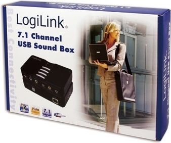 LogiLink Външна USB Звукова карта 7.1 UA0099
