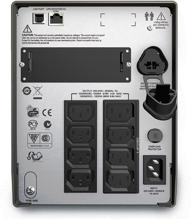 APC Smart-UPS 1500 Line-Interactive 1500VA 980W με 6 IEC Πρίζες