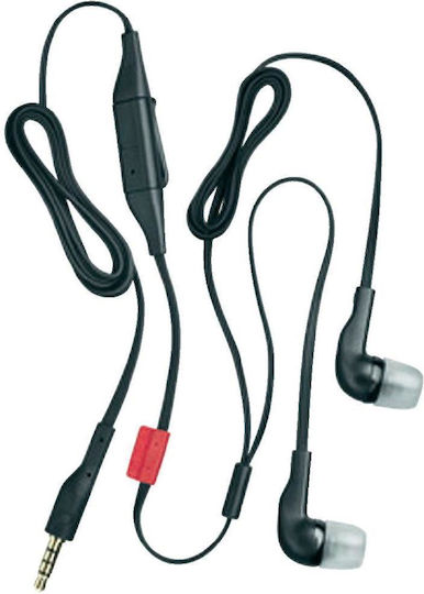 Nokia WH-205 In-Ear Freihändig Kopfhörer mit Stecker 3.5mm Schwarz