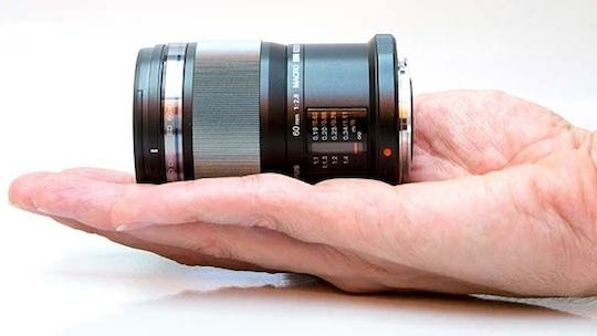 Olympus Crop Φωτογραφικός Φακός M.Zuiko Digital ED 60mm 1:2.8 Standard / Macro για Micro Four Thirds (MFT) Mount Μαύρος