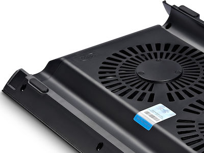 Deepcool N8 Cooling Pad για Laptop έως 17.3" με 2 Ανεμιστήρες
