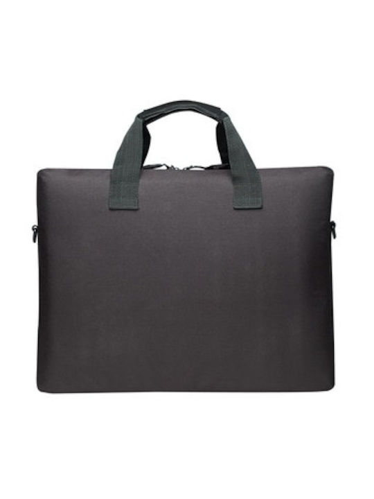 Manhattan London Τσάντα Ώμου / Χειρός για Laptop 15.6" σε Μαύρο χρώμα