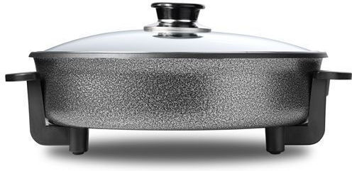 Tristar Teppanyaki Utensil with Adjustable Thermostat 1500W 40x40cm.