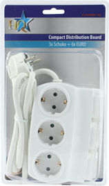 HQ Power Strip with Surge Protection 9 Positions with Switch and Cable 1.5m