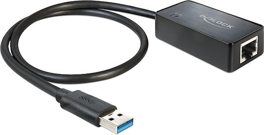 DeLock 62121 USB-C Адаптер за Мрежа с Проводниково Свързване Gigabit Ethernet