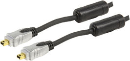 HQ Firewire Cable 4-pin male - 4-pin male 1.5m