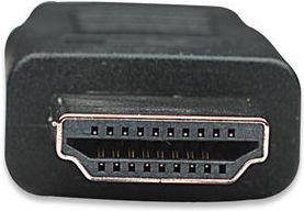 Manhattan HDMI 1.4 High Speed 1080p 120Hz Cable HDMI male - HDMI male 10m Μαύρο