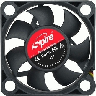 Spire Fan Blower 50 Case Fan (4800rpm / 9cfm) Χωρίς Led Φωτισμό και Σύνδεση 3-Pin