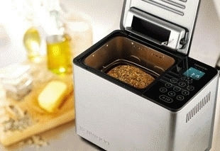 Kenwood Mașină de pâine cu o putere de 780W și o capacitate de 1000gr cu 15 programe