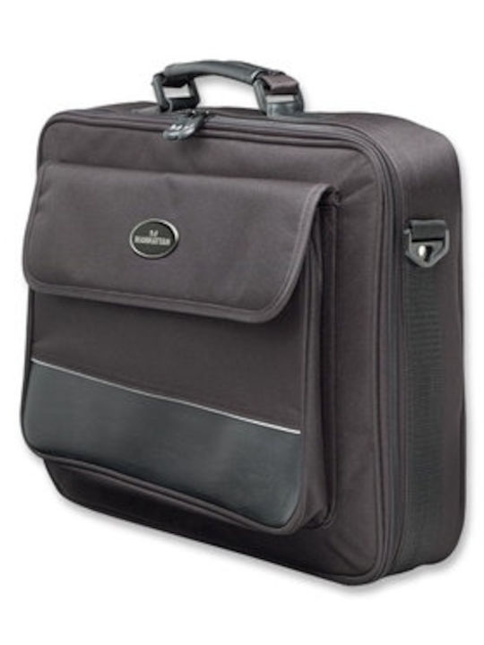 Manhattan Empire Geantă De umăr / de mână pentru laptop 17" în culoarea Negru
