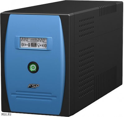 FSP/Fortron EP UPS Line-Interactive 1500VA 900W с 6 Гнезда