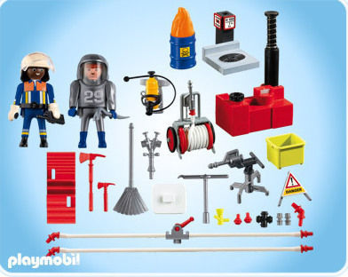 Playmobil Pompieri cu pompă de apă pentru 4+ ani ani