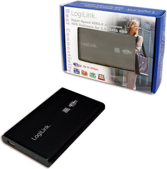 LogiLink Θήκη για Σκληρό Δίσκο 2.5" SATA III με σύνδεση USB3.0