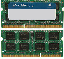Corsair Mac Memory 8GB DDR3 RAM with 2 Modules (2x4GB) and 1333 Speed for Laptop