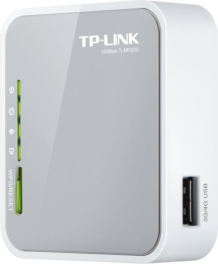 TP-LINK TL-MR3020 v1 Wireless 4G Router Wi‑Fi 4