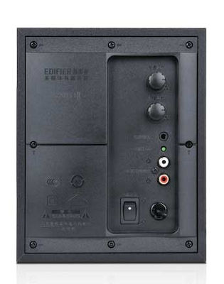 Edifier M1370 Компютърни тонколони 2.1 с мощност 27W в Черен цвят