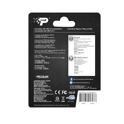 Patriot Supersonic Boost XT 32GB USB 3.0 Стик Черен