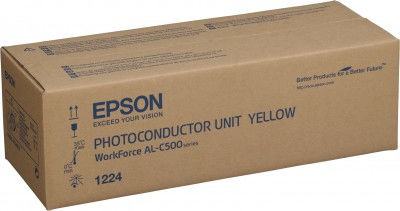 Epson C13S051224 Γνήσιο Drum Laser Εκτυπωτή Κίτρινο 50000 Σελίδων