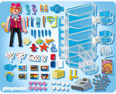 Playmobil Summer Fun Hotel Store for 4-10 years old