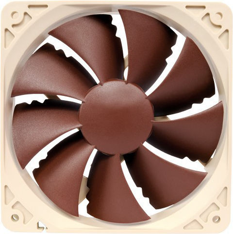 Noctua NF-P12 Case Fan 120mm (1300rpm / 54.32cfm) Χωρίς Led Φωτισμό και Σύνδεση 4-Pin PWM Καφέ