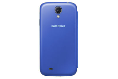 Samsung EF-FI950BC Synthetic Leather Book Blue (Galaxy S4)