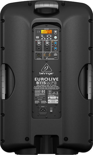 Behringer B115MP3 Active Speaker PA 1000W with Woofer 15" 42.7x31.3x71.3cm.