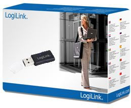 LogiLink WL0086A Αντάπτορας Δικτύου USB με Ασύρματη Σύνδεση Wi-Fi 300Mbps