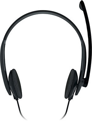 Microsoft LX-1000 На ушите Мултимедийни слушалки с микрофон в Черен цвят