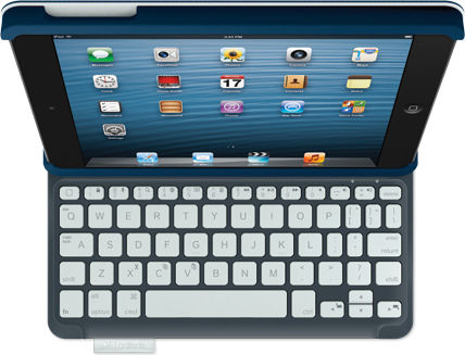 Logitech Keyboard Folio Flip Cover Μπλε