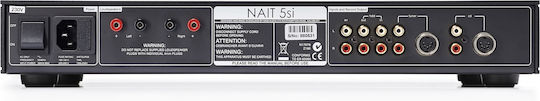 Naim Nait 5si Ολοκληρωμένος Ενισχυτής Hi-Fi Stereo 90W/4Ω 60W/8Ω Μαύρος