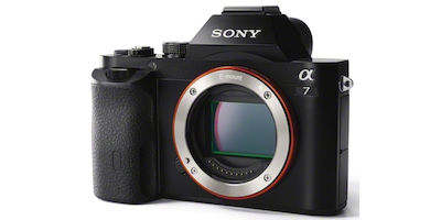 Sony Spiegellose Kamera α7 Vollbild Körper