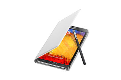 Samsung Wallet Flip Cover White (N9005 Galaxy Note III)
