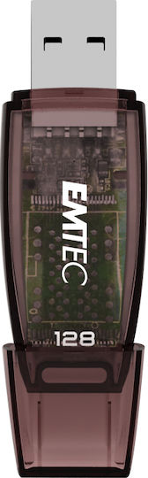 Emtec C410 128GB USB 3.0 Stick Καφέ