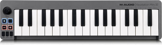 M-Audio Tastatura Midi Keystation Mini 32 cu 32 taste Negru