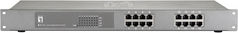 Level One GEP-1622 Unmanaged L2 PoE+ Switch with 16 Gigabit (1Gbps) Ethernet Ports