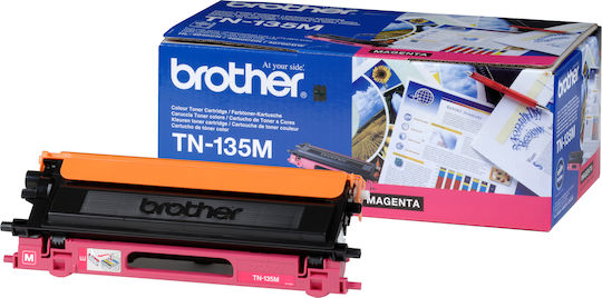 Brother TN-135M Original Toner Laser Printer Magenta Capacitate mare 4000 Pagini (TN-135M)