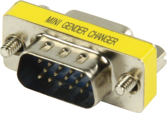 Valueline GCHD-MF15P Конвертор VGA мъжки към VGA женски Сребрист 1бр