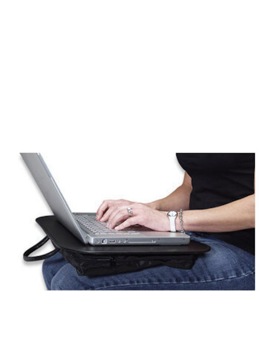 Manhattan Lap Desk Shoulder / Handheld Bag for 19" Laptop Black