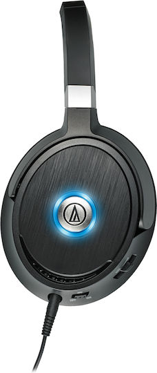 Audio Technica ATH-ANC70 Wired Over Ear Headphones with 40 hours of Operation Black