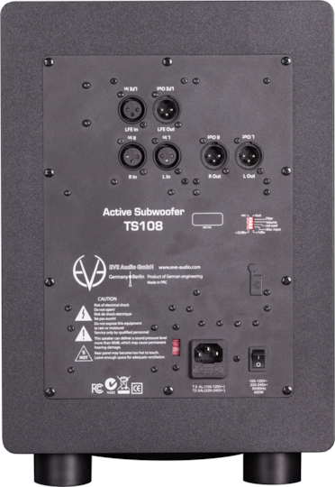 EVE Audio TS108 Active Subwoofer with Speaker 8" 150W Black