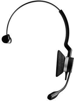 Jabra Auf dem Ohr Multimedia-Headsets mit Mikrofon und Verbindung USB-A in Schwarz Farbe 2393-829-109