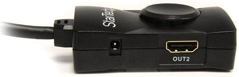 StarTech ST122HDMILE Μετατροπέας USB-A male σε HDMI 2x female 1τμχ