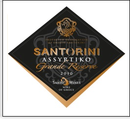 Santo Wines Wine Grande Reserve Assyrtiko White Dry Santorini 750ml