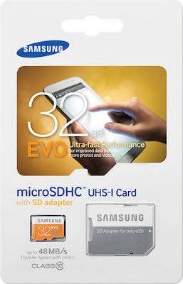 Samsung Evo microSDHC U1 48MB/s