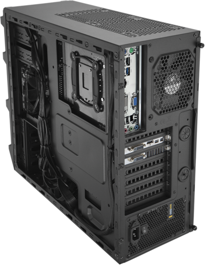 Corsair Carbide Spec-03 LED Gaming Midi Tower Κουτί Υπολογιστή με Πλαϊνό Παράθυρο Μπλε