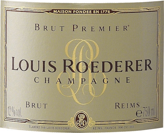 Louis Roederer Champagne Brut Premier Dry White 750ml