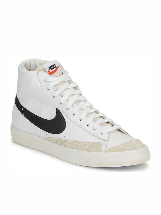 Nike Blazer Mid 77 Premium Vintage Ανδρικά Μποτάκια Λευκά