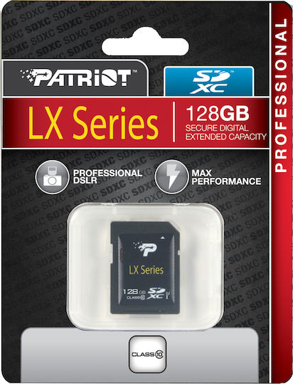Patriot LX Series Carduri De Memorie SDXC 128GB U1 UHS-I 40MB/s