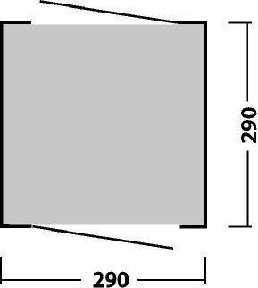 Easy Camp Daytent 4 Person Grey