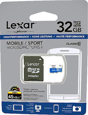 microSDHC 45MB/s